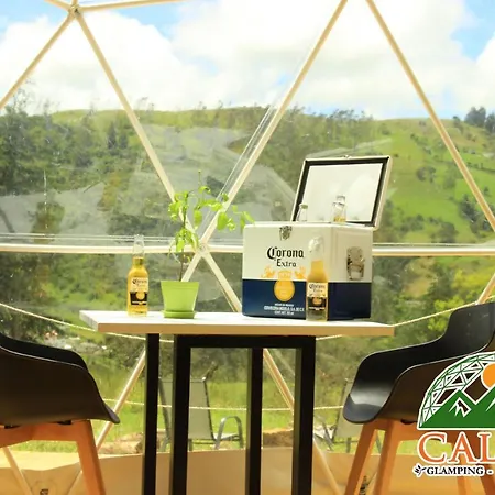 Glamping Caliza La Calera Villa Exterior photo