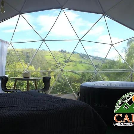 Glamping Caliza La Calera Villa Exterior photo