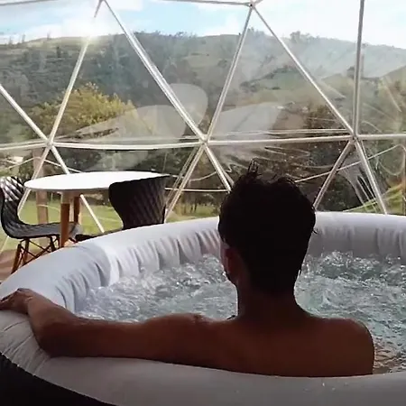 Glamping Caliza La Calera Villa Exterior photo