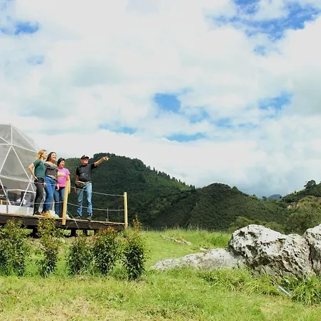 Glamping Caliza La Calera Villa Exterior photo